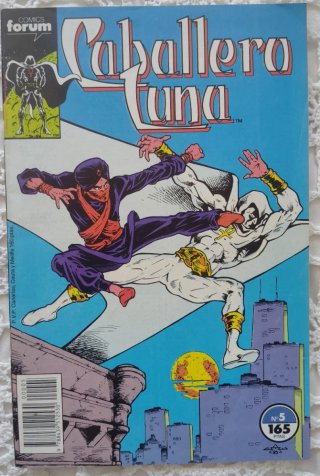 Lote 5 cómics Caballero Luna