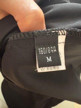 Pantaloni neri vita particolare gamba dritta
