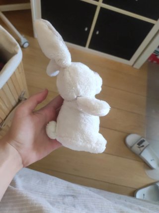 Peluche Conejo Blanco Suave