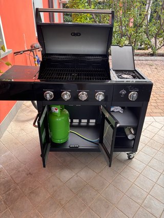 Barbecue a gas 5 fuochi