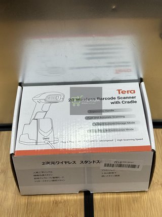 Tera Escáner de código de Barras 2D QR inalámbrico