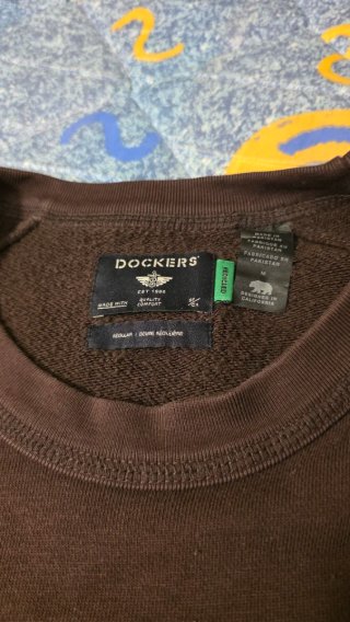 Sudadera Dockers Coyote Marrón Talla M