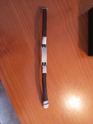 Pulsera Viceroy trenzada negra