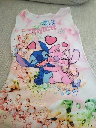 Vestido Niña Stitch