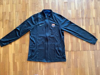 Chaqueta Barça Nike Verde Oscuro Talla XL