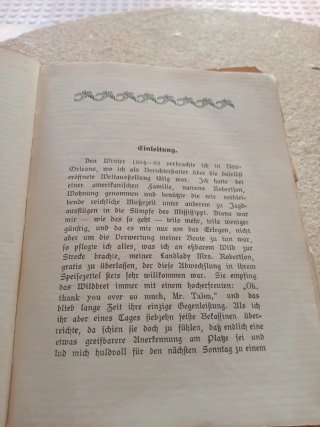 Libro antiguo alemán 1918