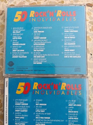 Lote 3 CDs Rock 'n' Roll Inolvidables