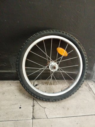 Rueda trasera bicicleta 18x1.95