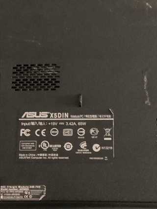 Portatile Asus Nero