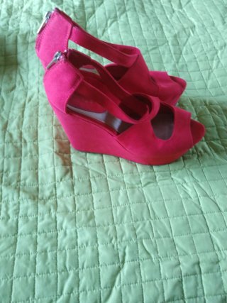 Zapatos Bershka Rojos Talla 39