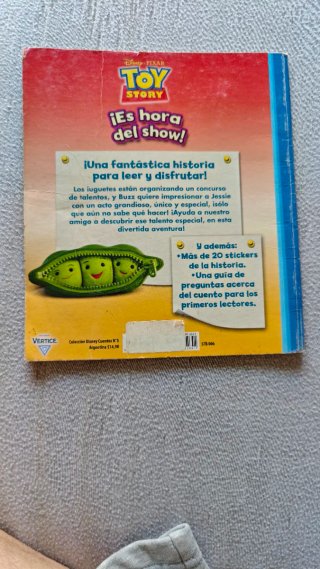 Cuento infantil "Toy Story: ¡Es hora del show!"