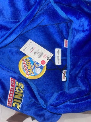 Pijama Enterizo Sonic Nuevo Talla 156 cm