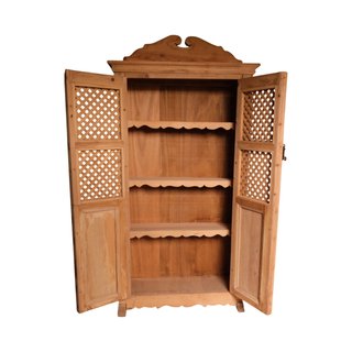 Alacena Española Madera Maciza Siglo XIX-XX