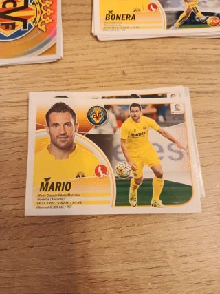 Lote 50 Cromo Panini Villarreal 2016-2017