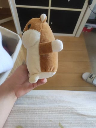 Peluche de hámster suave