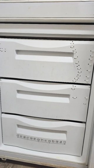 Nevera blanca 1,86 cm alta ( leer descripción )