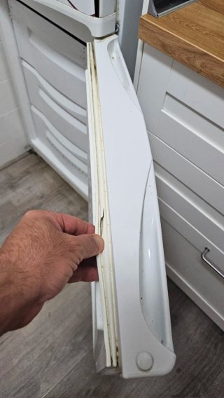 Nevera blanca 1,86 cm alta ( leer descripción )