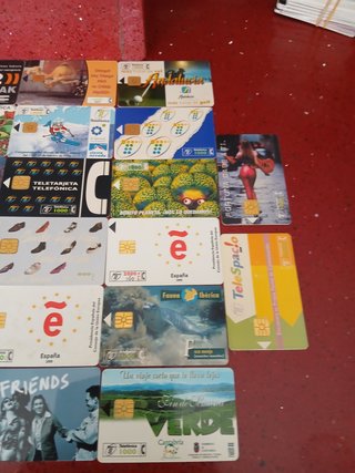 50 Tarjetas Telefónicas España Cabitel