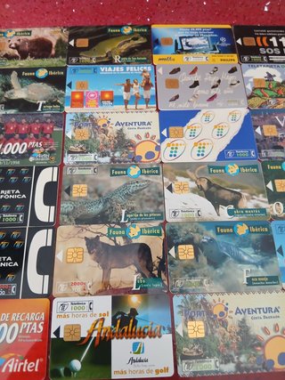 50 Tarjetas Telefónicas España Cabitel