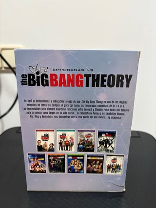 9 primeras temporadas The Big Bang Theory DVD