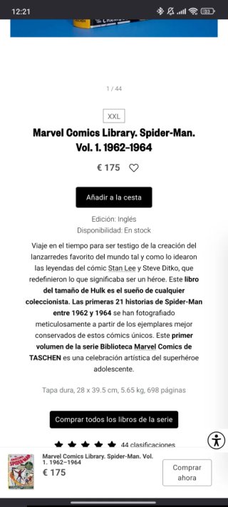 Marvel Comics Spider-Man. Vol. 1. 1962-1964 XXL