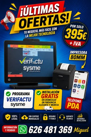 TPV Sysme Económico - Últimas Unidades