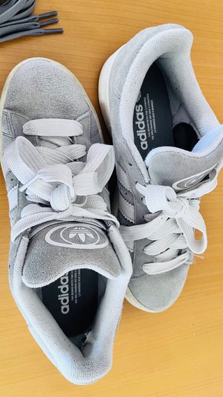 Zapatillas Adidas Campus 00s Gris/Blanco