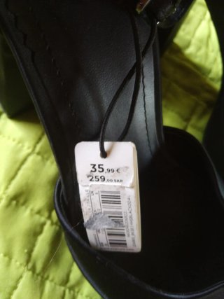 Zapatos negros talla 38