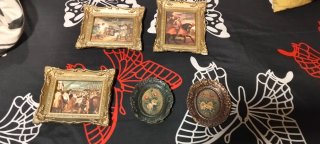 Set 4 Cuadros Vintage Decorativos