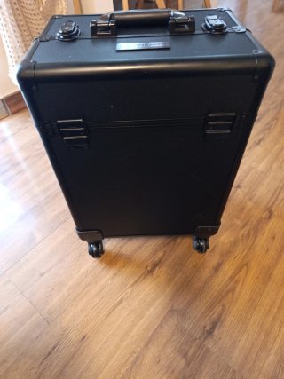 Maletín Trolley Profesional Maquillaje Negro