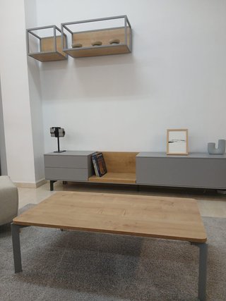 Mueble TV y estantería moderna