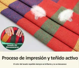 Hamaca multicolor supergrande.
