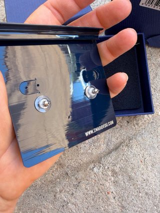 Pendientes Swarovski Luna Plata