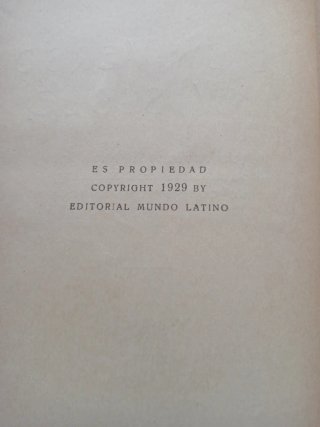 Libro antiguo de 1929