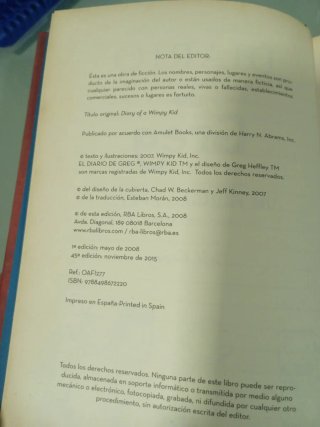 Diario de Greg. Un pringado total
