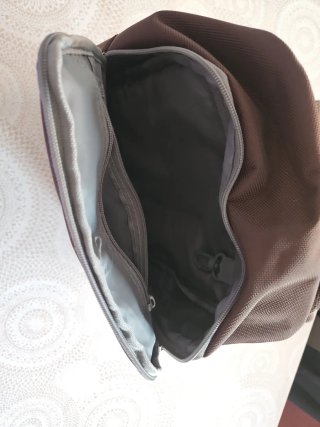 Mochila marrón