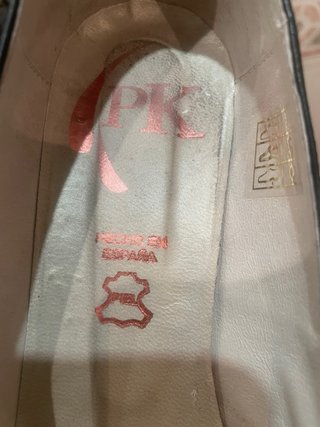 Zapatos de tacón negros talla 38