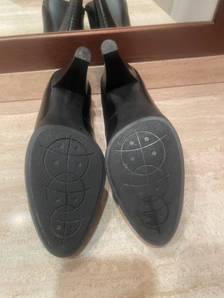 Zapatos de tacón negros talla 38