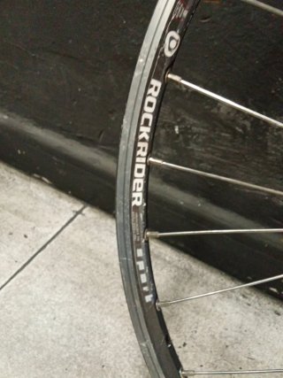 Rueda trasera bici 26 disco 8 vel