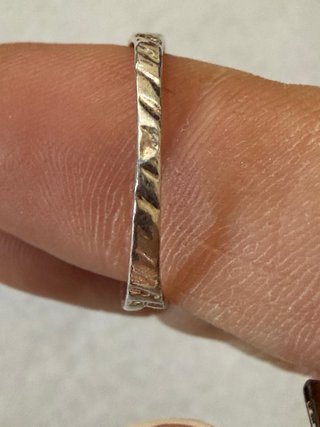 Anello Argento 800 con Zircone
