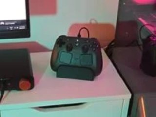 Soporte Mando Steam Negro