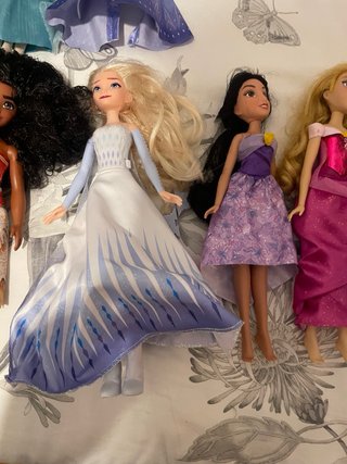 Muñecas Princesas Disney. Rapunzel, Elsa, Moana...