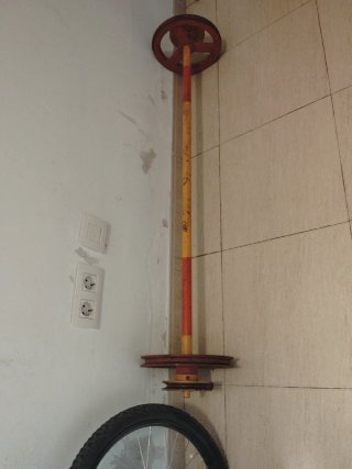 Barra de pesas con discos