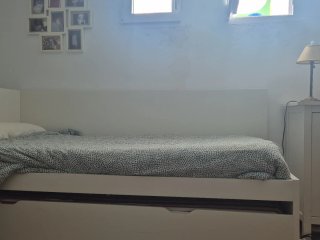Cama nido blanca de madera