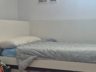Cama nido blanca de madera