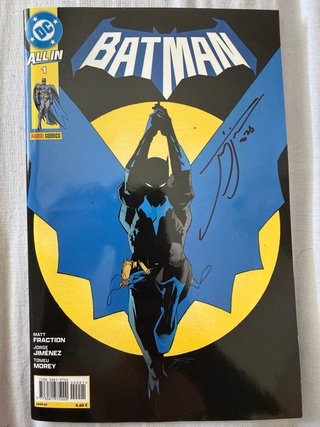 Grapa Batman All In 1 firmado por Jorge Jiménez