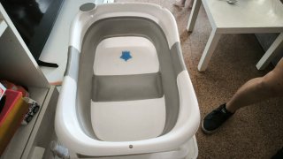 Bañera bebé plegable