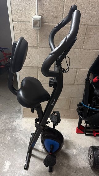 Bicicleta Estática Portátil Negra