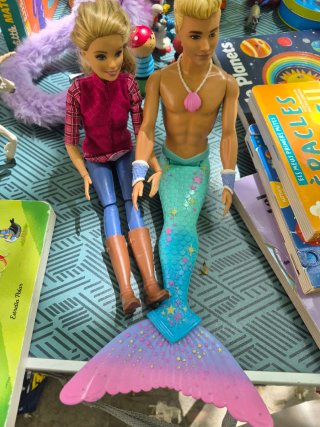 Barbie y Ken Muñecos