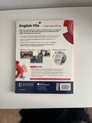 Oxford English File A1/A2 5th Edition + Workbook